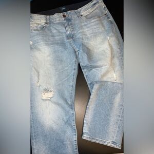 JAG Jeans High Rise Carter Distressed Girlfriend Jeans Size 18W EUC